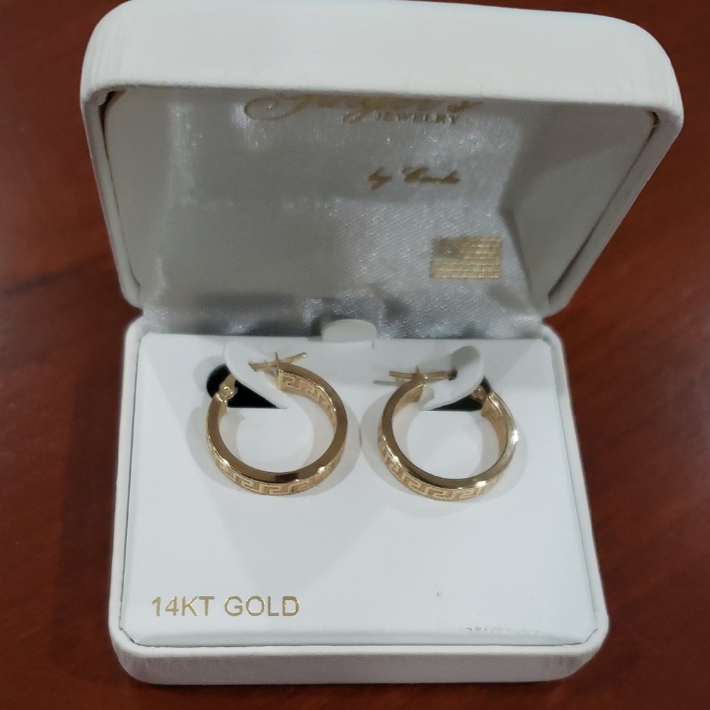Elegant Gold Hoop Earrings